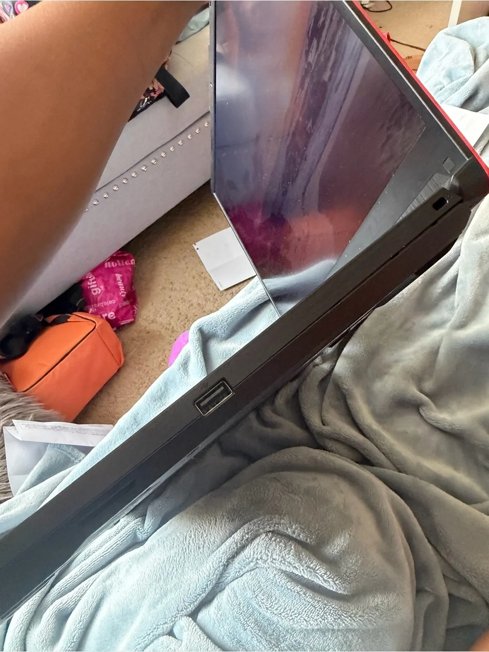 ASUS TUF Gaming Laptop - Black with Purple Backlit Keyboard